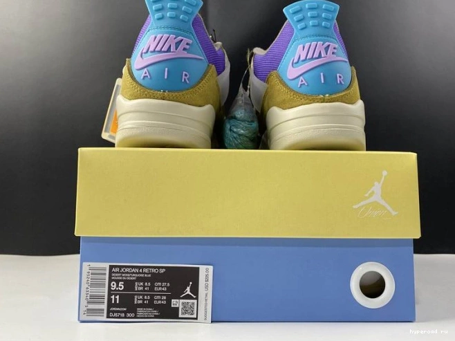 Jordan SP Air 4 DJ5718-300 Moss Union Desert x 0713